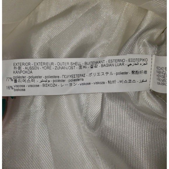 NWT Zara Sz S White Jacket Blazer Professional Career Casual Gold Buttons Lined - Picture 13 of 15